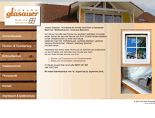 Tablet Screenshot of fensterservice-glasauer.de